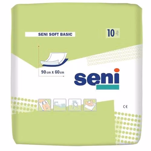 Seni Soft Super incontinentiemateriaal voor senioren, 90 x 60 cm, 30 stuks