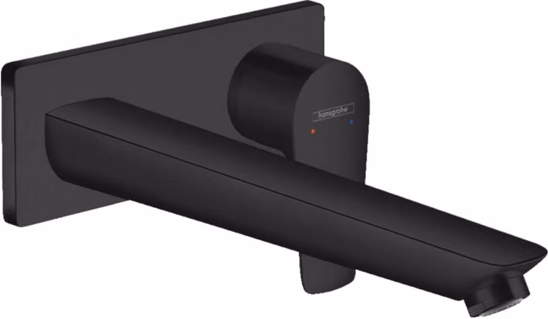 Hansgrohe Talis E wastafelmengkraan met één hendel, inbouwmodel, uitloop 22,5 cm