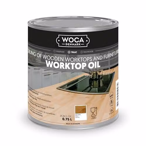 WOCA Werkbladolie Naturel 750 ml