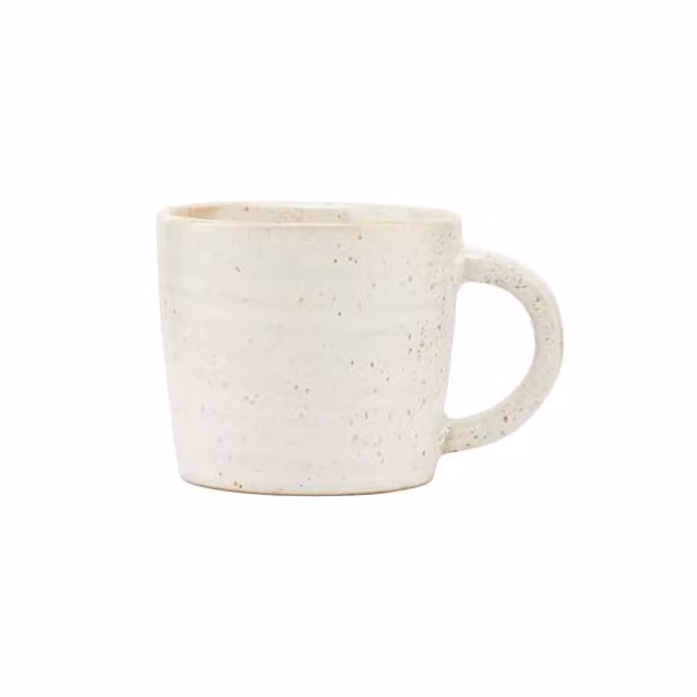 House Doctor Pion espressokopje 10 cl Grijs-wit Keramiek