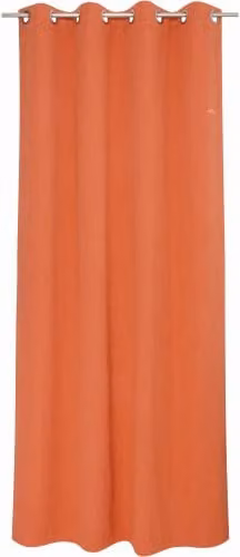 Tom Tailor Oogjesgordijn Dove Signature Terra, Oranje/Bruin, B: 140 cm, H: 250 cm