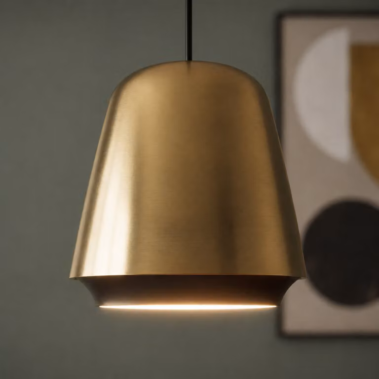 Artdelight Design Hanglamp Santiago Brons-Zwart Ø 35 cm