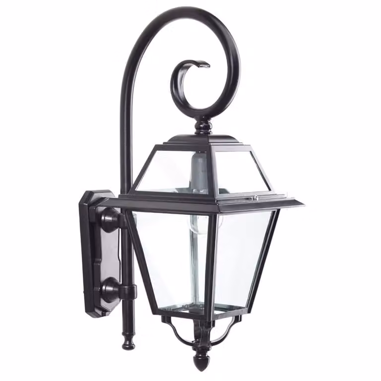 KS Verlichting Amstelrade Italiaanse wandlamp zwart