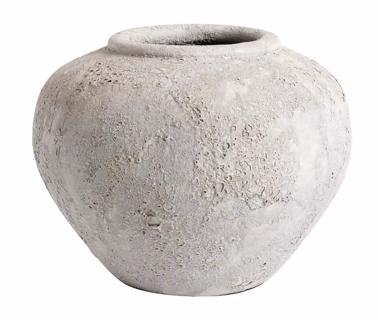 MUUBS Luna bloempot Grijs-terracotta 26 cm
