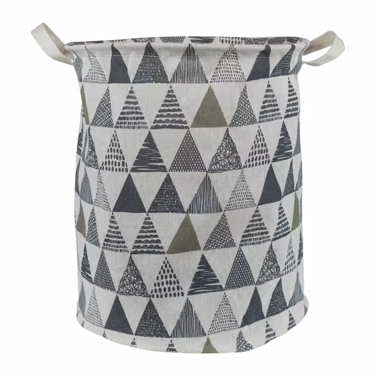 QUVIO Wasmand met handvaten - 36 Liter - B: 33 cm, D: 37 cm