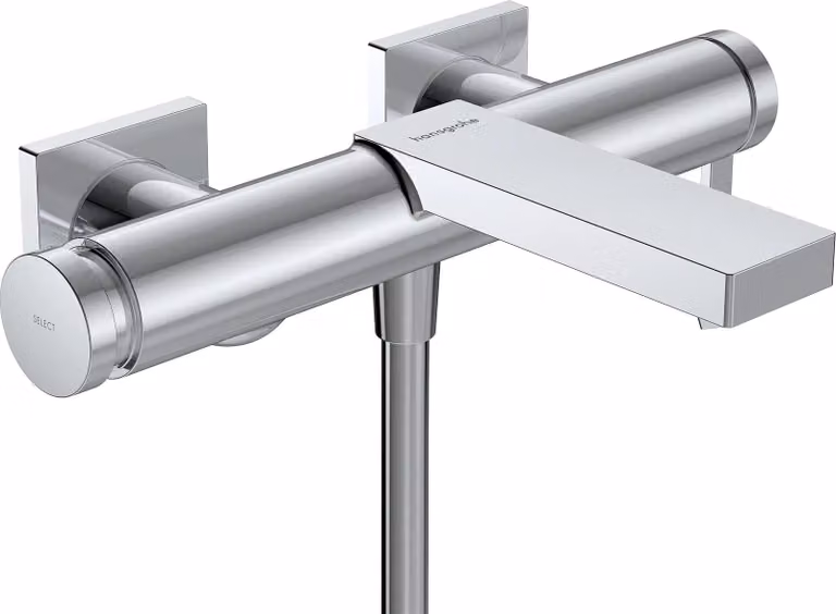 Hansgrohe Tecturis E badmengkraan opbouwmodel chroom
