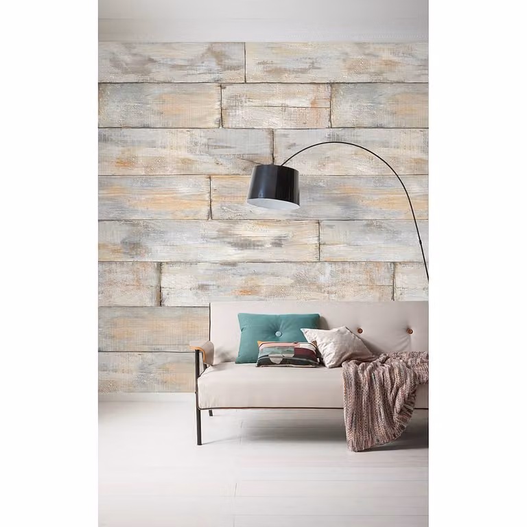 home24 Fotobehang ShabbyChic B: 300 cm, H: 250 cm