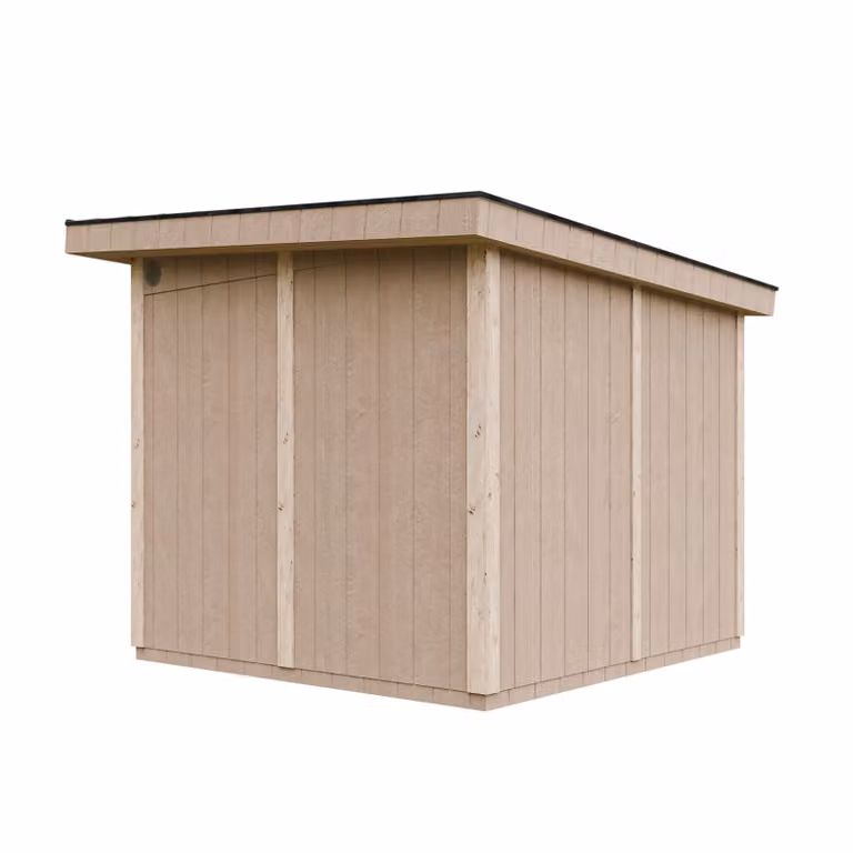 TIMBELA Tuinhuis met vloer en bitumentegels M903 B: 279 cm, L: 293 cm, H: 239 cm