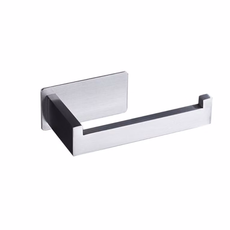 XIVADA WC rolhouder Luca - Zelfklevend - Rvs - Zilver