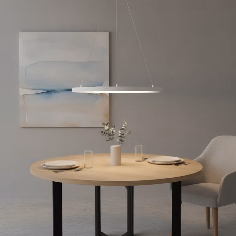 Lyora Witte design hanglamp Empatia van aluminium en metaal