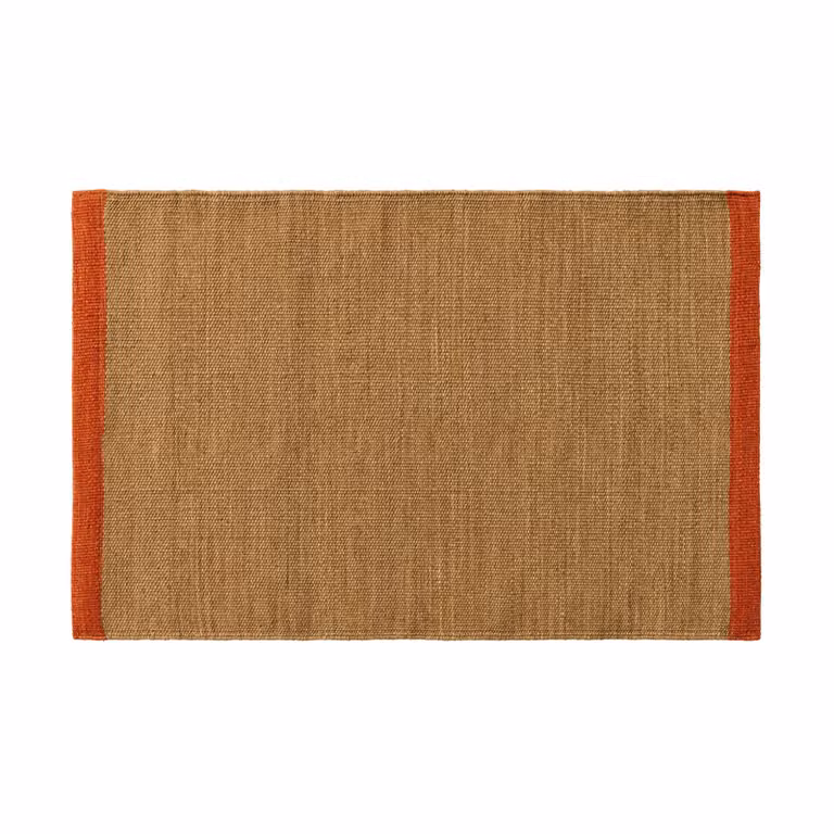 Chhatwal & Jonsson Traceable Tarun deurmat Beige-Rust B: 60 cm, D: 90 cm