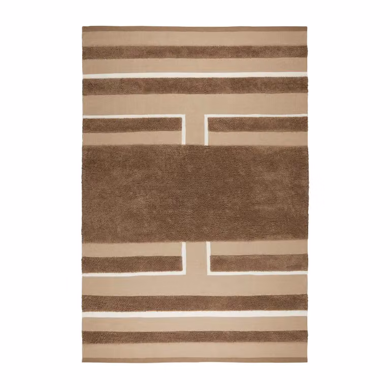 Chhatwal & Jonsson Veda vloerkleed Mocha-beige-off white 200 x 300 cm