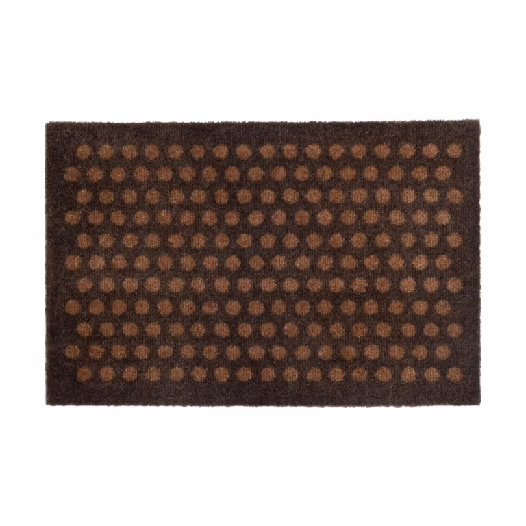 tica copenhagen Dot deurmat Cognac-brown 40 x 60 cm