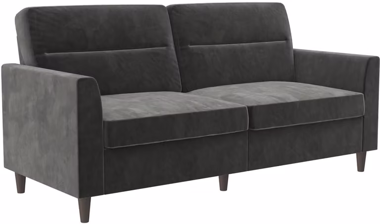 Notio Living Harmony 3-zits Chesterfield Sofa - Luxe Fluweelgrijs