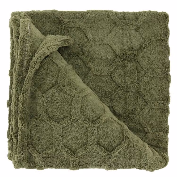Unique Living plaid thor winter green 200 x 150 cm