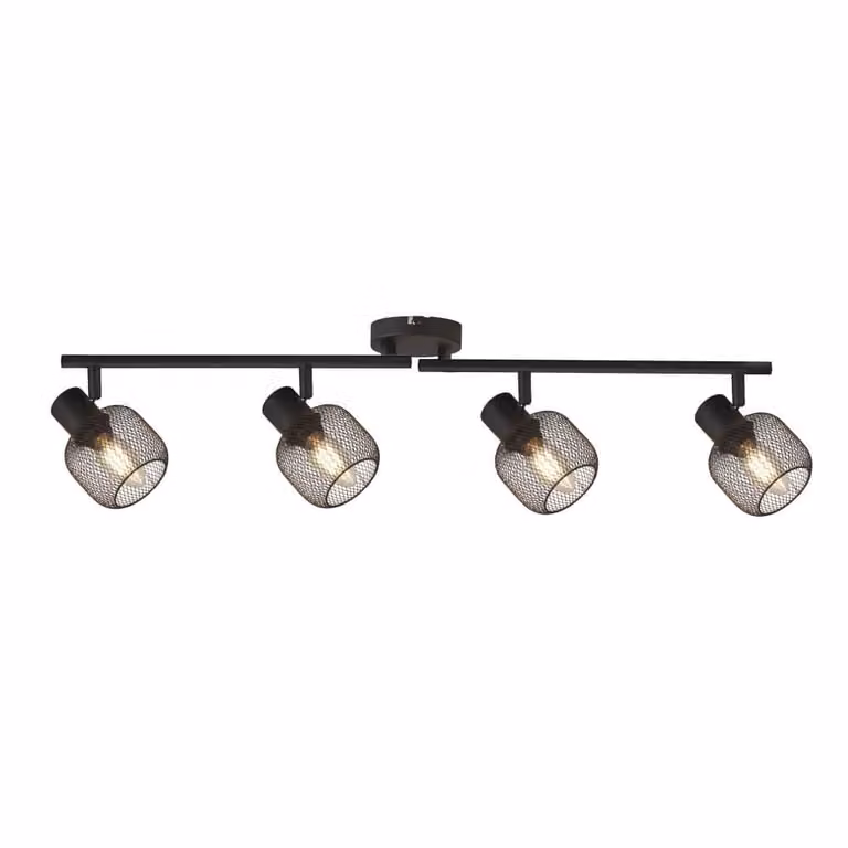 Meshy Searchlight Gaas plafondspot - Zwart