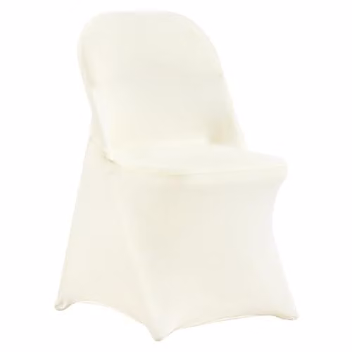 VEVOR Set van 30 elastische spandex stoelhoezen voor eetkamerstoelen, wasbaar, wit