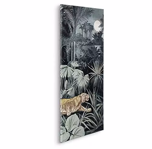 Komar Keilrahmenbild Creeping Tiger Wanddecoratie B: 40 cm, H: 90 cm