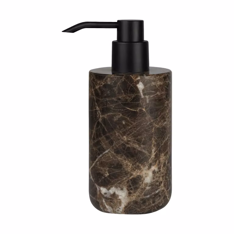 Mette Ditmer Marble zeeppomp Bruin, Hoogte: 17,5 cm