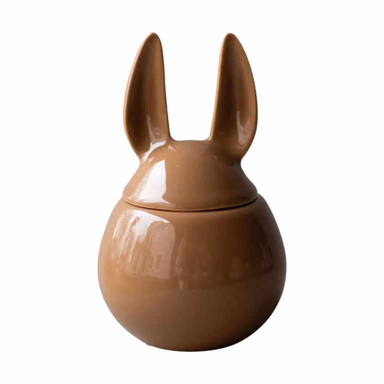 DBKD Eetkom met konijn klein Shiny nougat