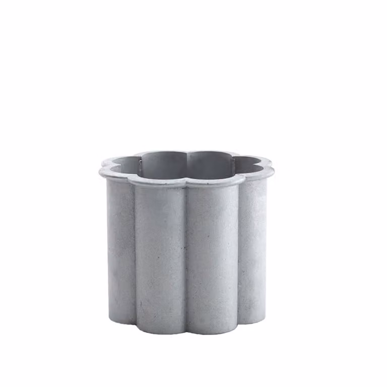 Byarums bruk Gråsippa bloempot Aluminium zandgegoten, Ø33 cm