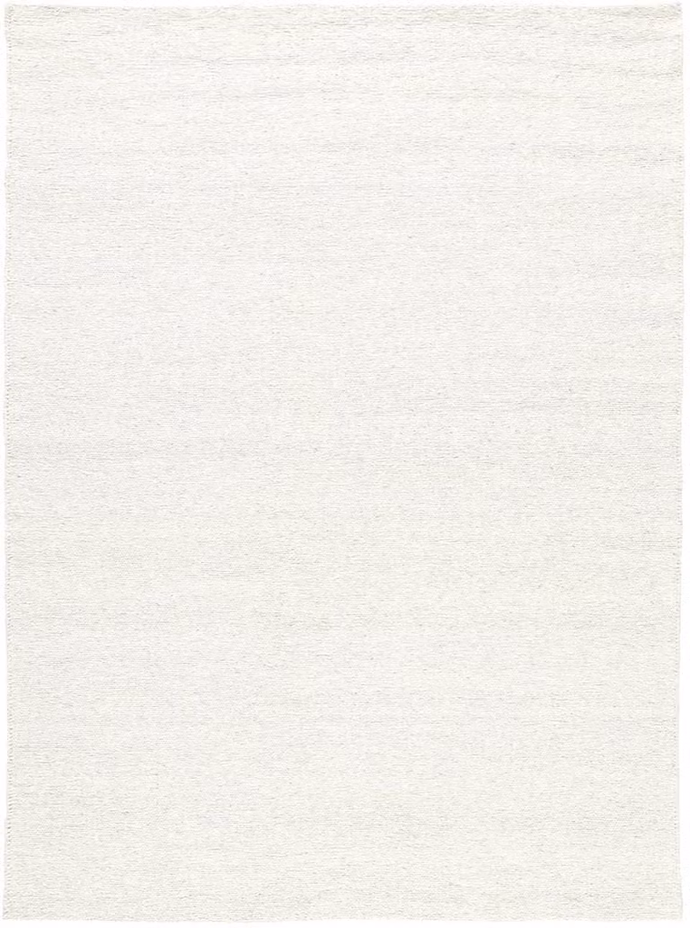 Lino Sera Ivory Sumack Tapijt - 100% Handgesponnen Wol - Vlakgeweven Laagpolig Vloerkleed - 200 x 300 cm