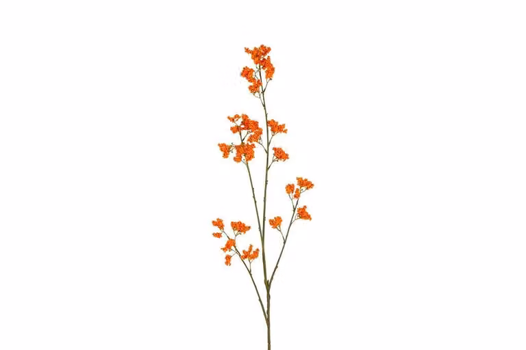 Countryfield zijden Delfinium steel 110 cm oranje