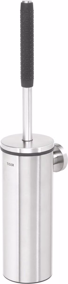 Tiger Boston Comfort & Safety Toiletborstel met houder - RVS geborsteld