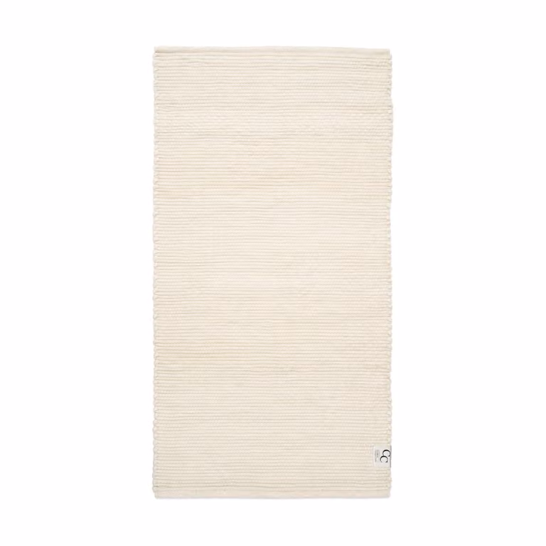 Classic Collection Merino wollen vloerkleed Wit B/D: 80 x 250 cm