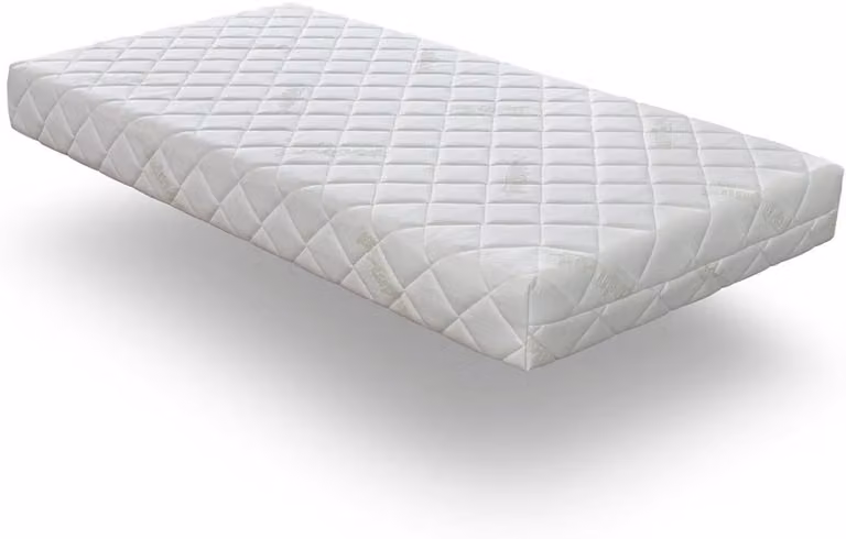 Hypoallergeen Baby Matras met Viscoelastisch Schuim - Wit - 70 x 190 cm