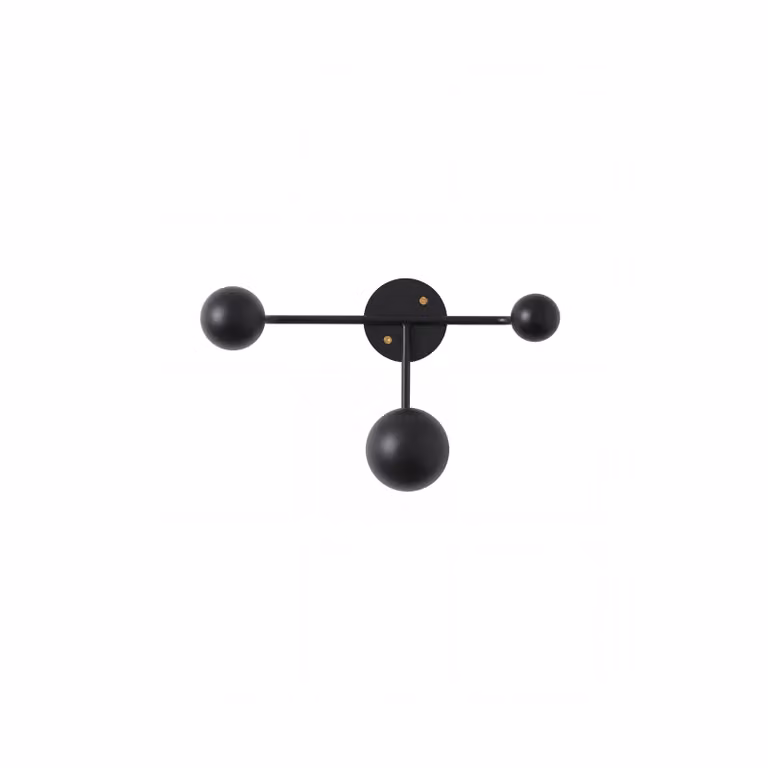 Maze Bill Triple kapstok Black