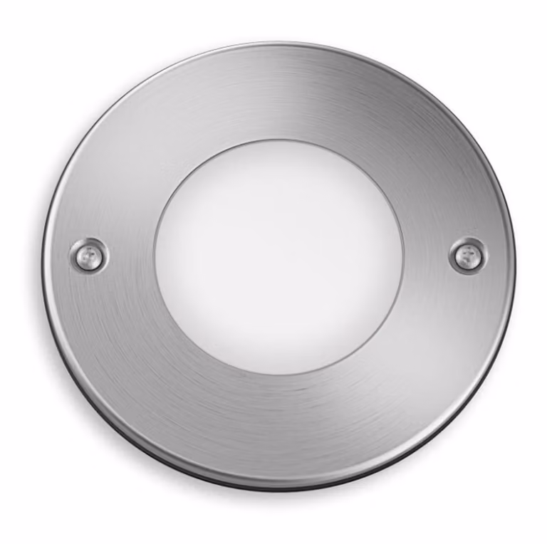 Philips Moss led inbouwspot voor de tuin, zilver, warm wit