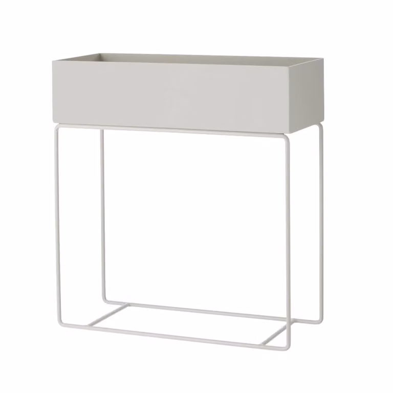 Ferm Living plantenbak grijs voor op tafel