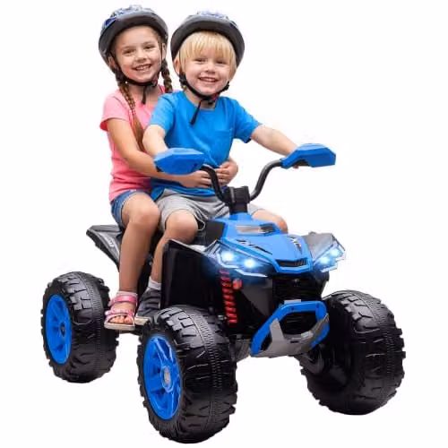 AIYAPLAY Elektrische Kinderquad 24V - Blauw