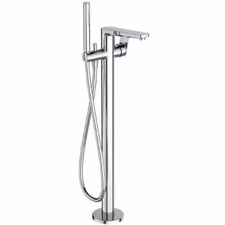 Ideal Standard Tonic II vrijstaande badkraan met 220mm uitloop, chroom