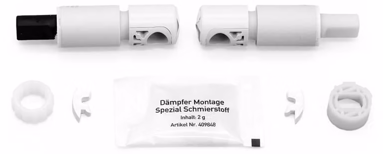 Vigour Softclose Dempervervangingsset voor toiletzittingen