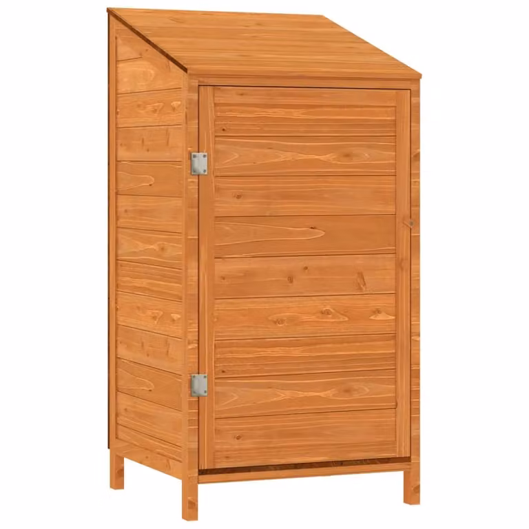 vidaXL Universal Box voor volwassenen, bruin, massief grenenhout, B/D/H: 55 x 52 x 112 cm