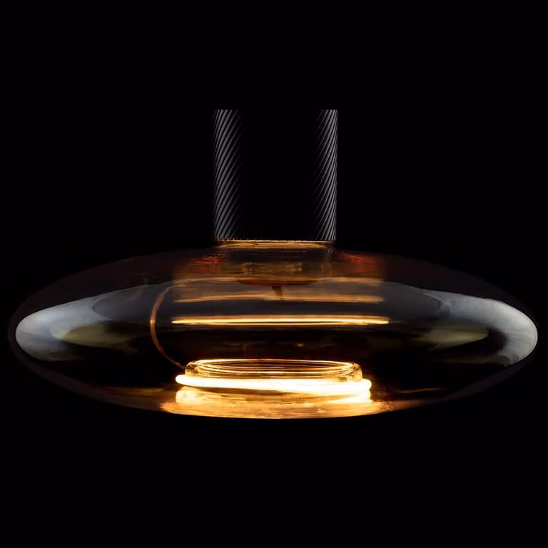 Segula Floating Design LED-lamp Goud/Messing - E27 - 4W - 240lm - 2200K - Ø 22cm