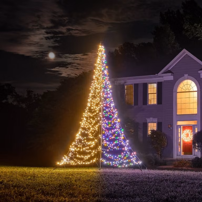 Fairybell Luminous Switch met paal - 4 meter - 1500 leds - FANL-400-1500-24-EU