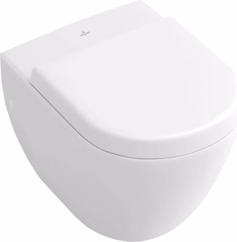 Villeroy & Boch Subway wandtoilet met vlakspuit, Wit, Alpin ceramicplus, 370 x 560 mm - 660310R1