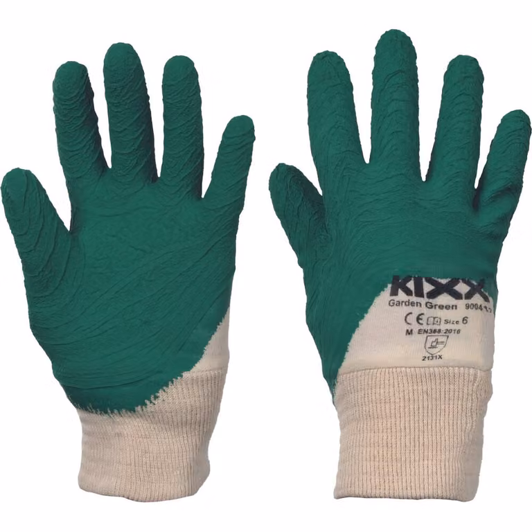 Kixx Tuinhandschoen Groen Maat 8