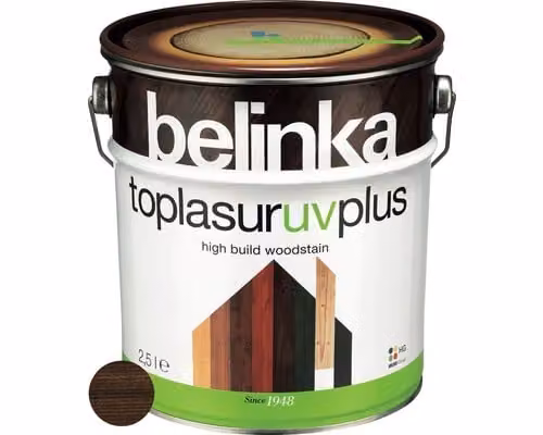 Belinka Toplasur sterke beits palissander, 2,5 liter