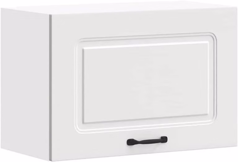 Wandkast Keuken Kalmar Wit - Compacte Houten Wandkast voor Keukenopslag