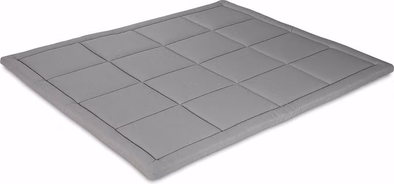 Gewatteerde Tatami Futonmatras voor eenpersoonsbed, inklapbaar en oprolbaar, 90 x 190 x 5 cm