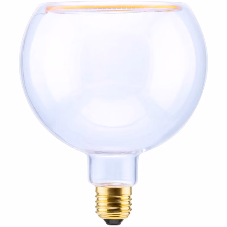 Segula Floating Design LED Lichtbron - E27 - 4,5W - 240lm - 2200K - Transparant - Ø 12,5 cm