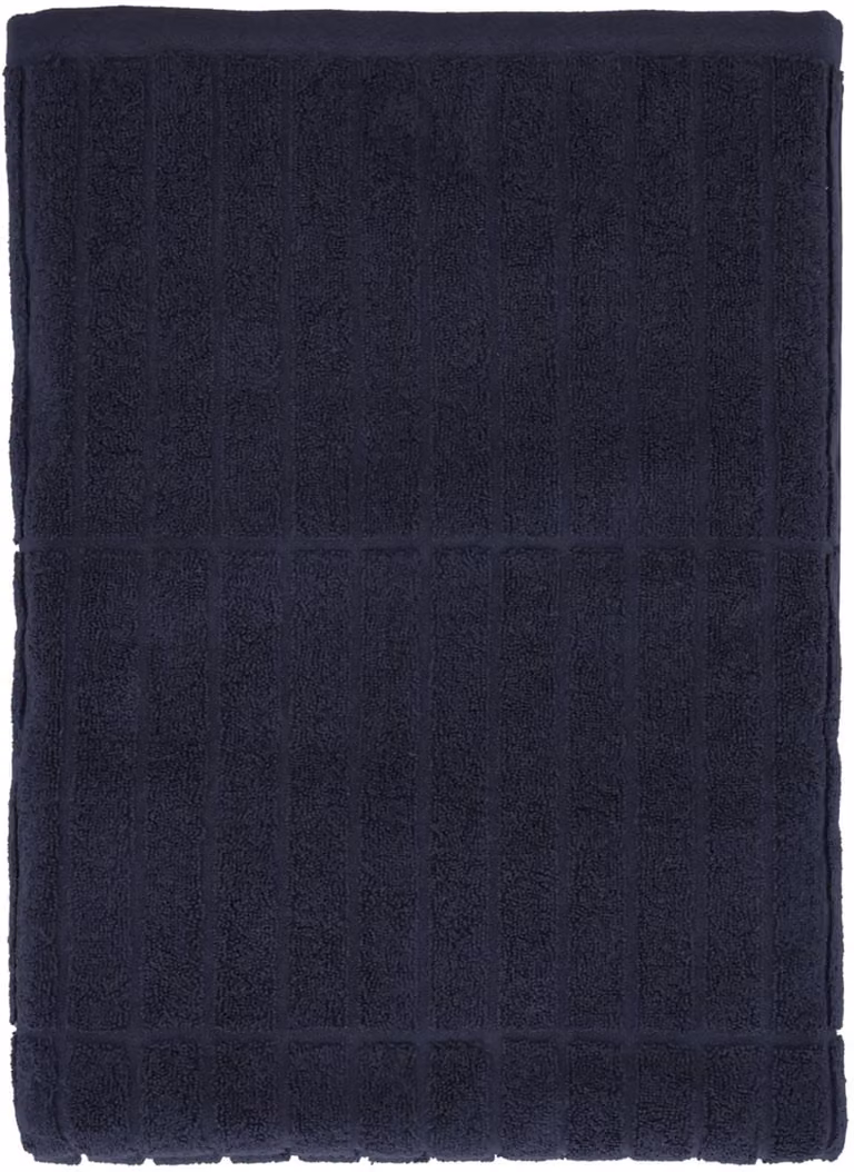 Södahl Organic Essence Suite One Handdoek Navy Blue 100 x 180 cm