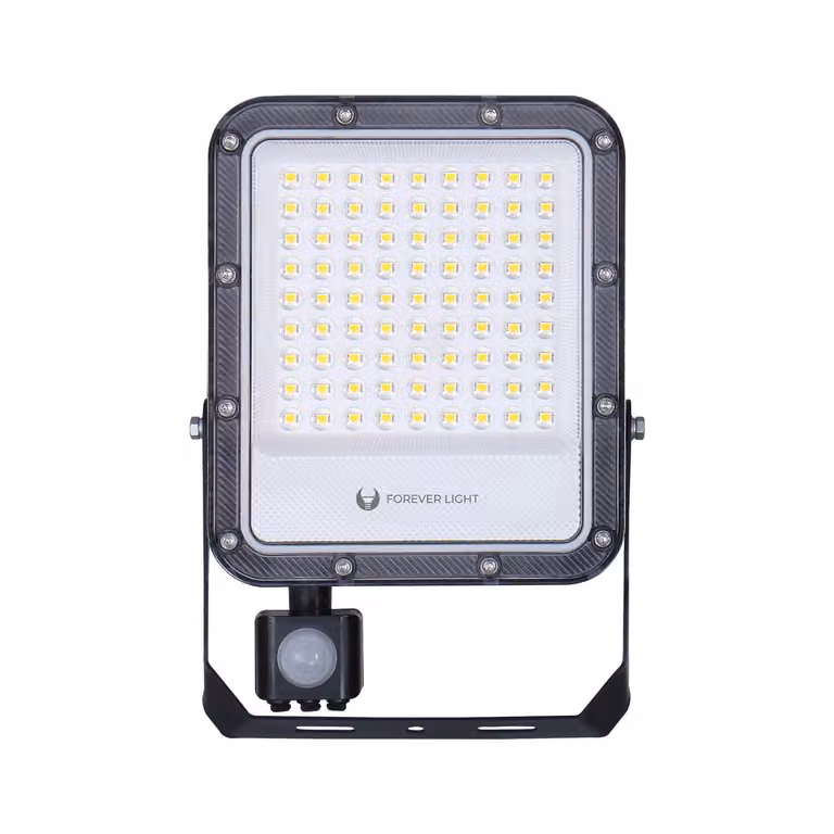 Forever Light LED-schijnwerper PROXIM+ 50W, 4000K, 7500lm, met PIR-sensor, IP65, 230V