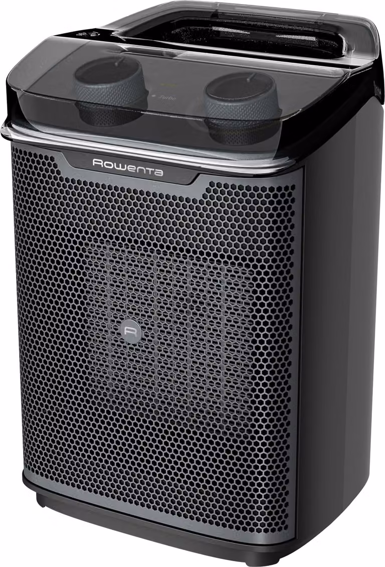 Rowenta Intense Comfort + Aqua SO9350F0 Elektrische keramische verwarming met ventilator, Zwart