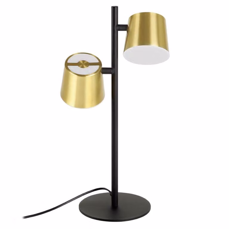 Stars of Light Altamira tafellamp - Zwart met goud/messing