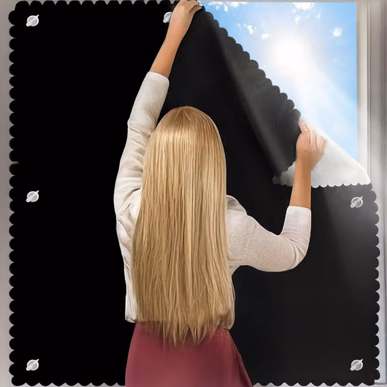 SnelShoppen Verduisterend Rolgordijn voor Dakramen Y87 en 087, 100% Lichtblokkerend, Breedte: 96 cm, Hoogte: 120 cm